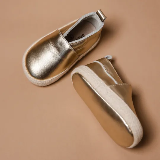 Baby Dutch Babyboots Lou Gold Metallic