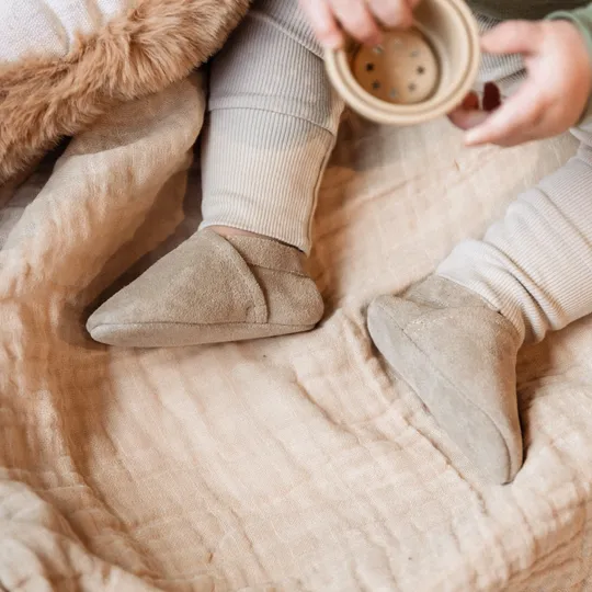 Baby Dutch Babyshoes Lio Sand Suede