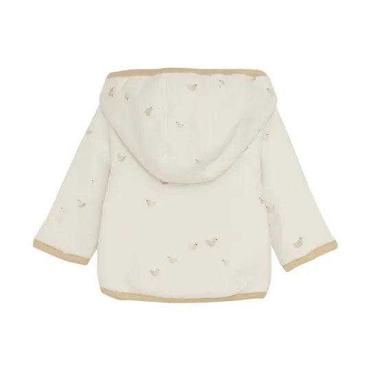 Noppies Nuru Jasje - Animals - Maat 50 - Offwhite