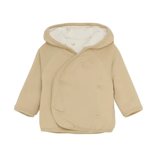 Noppies Nuru Jasje - Animals - Maat 50 - Offwhite