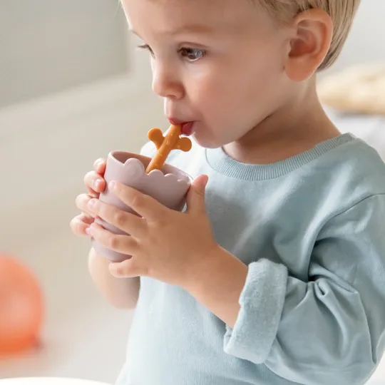 Done By Deer Kiddish Mini Mug Beker Croco Powder