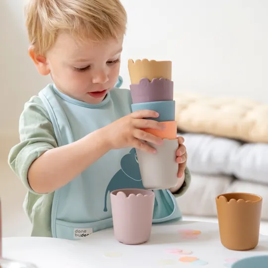 Done By Deer Kiddish Mini Mug Beker Croco Powder