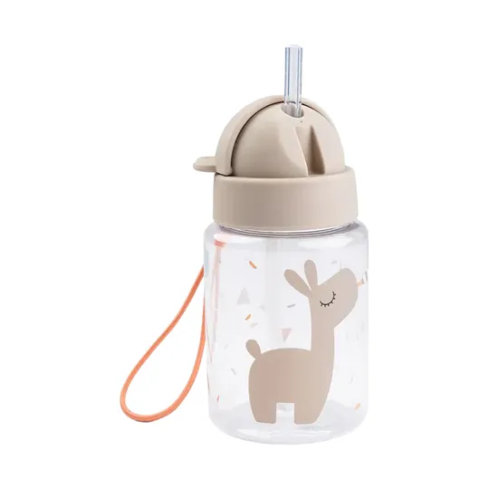 Done by Deer Straw Bottle - Celebration - Sand