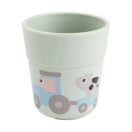 Done by Deer Foodie Dinerset met Zuignap - Tiny Farm - Groen