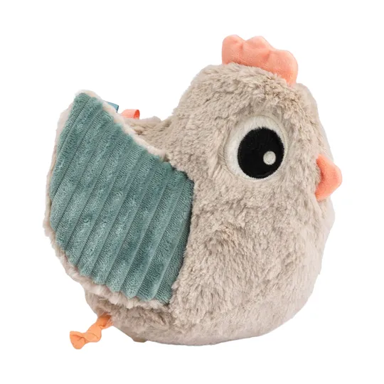 Done by Deer Hide&Seek Activity Toy - Clucky - Sand