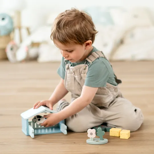 Done By Deer Speelset - Tiny Farm Dotti - Colour Mix