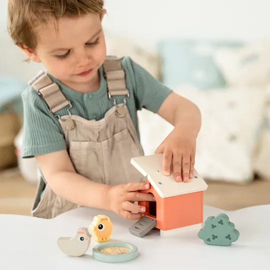 Done By Deer Speelset - Tiny Farm Clucky - Colour Mix