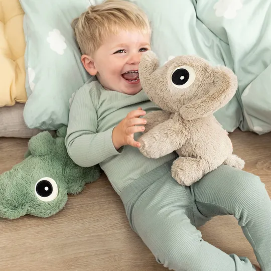 Done By Deer Elphee Knuffelvriendje - 20 cm - Sand