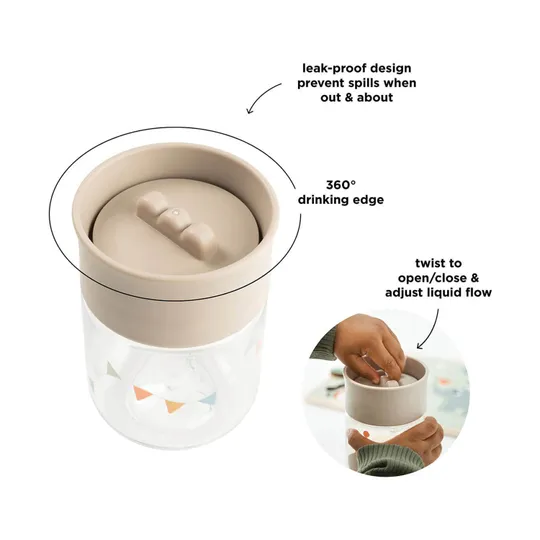 Done By Deer Celebration 360° Oefenbeker – Sand