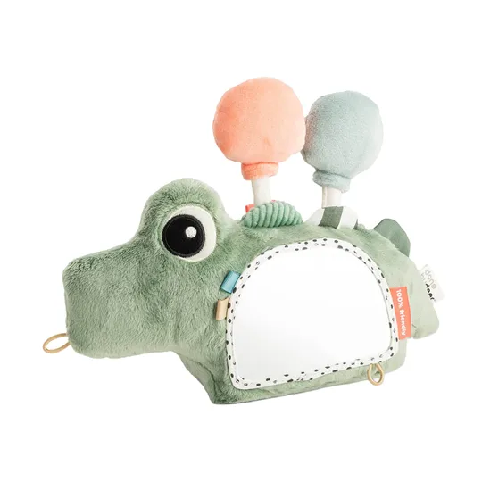 Done By Deer Vloer Spiegel - Croco - Green