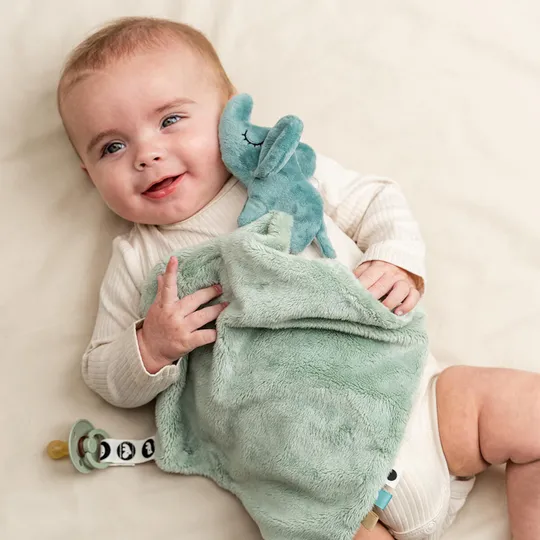 Done By Deer Elphee Knuffeldoekje - Blue