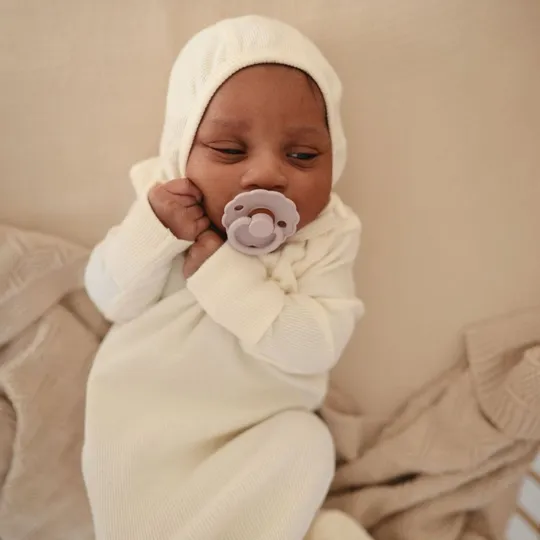 Frigg Daisy Fopspeen - 0-6 mnd (2 stuks) - Lila/Fuchsia