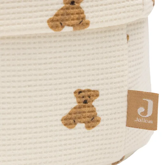 Jollein Commodemandje - Mini Teddy Bear - Little Waffle