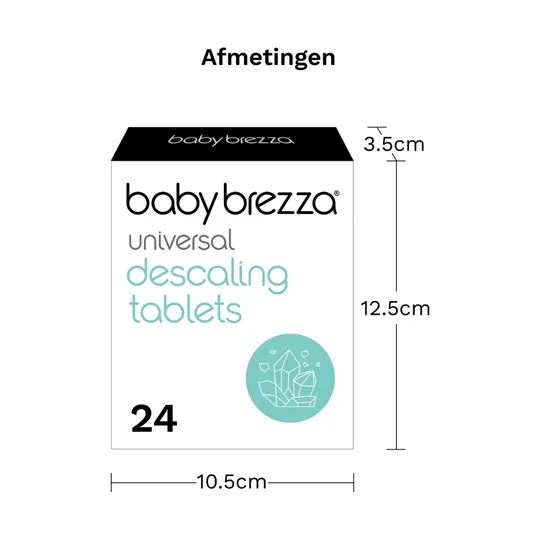 Baby Brezza Universele Ontkalkingstabletten - 24 Stuks