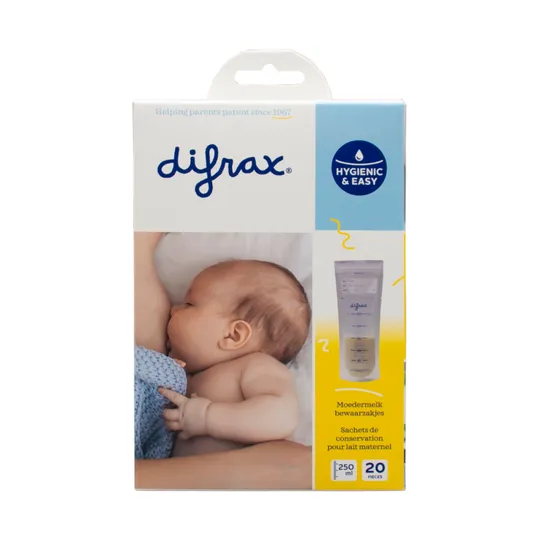 Difrax Breast To Baby Bewaarzakjes