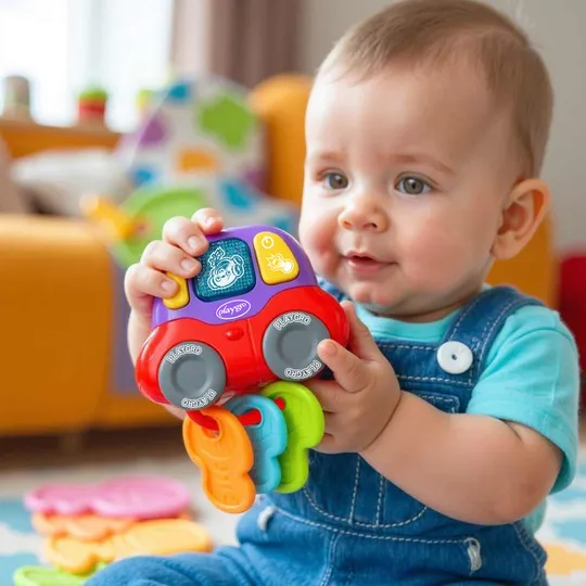 Playgro Rammelaar - Beep and Play Keys