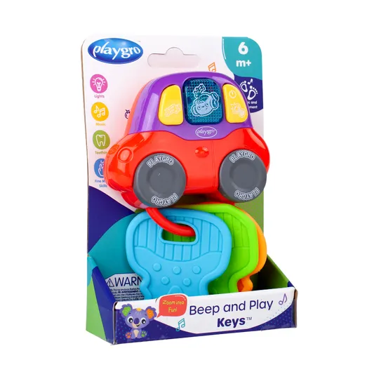 Playgro Rammelaar - Beep and Play Keys