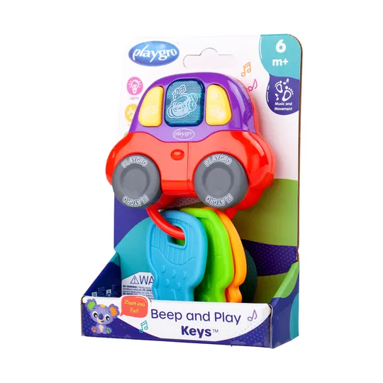 Playgro Rammelaar - Beep and Play Keys