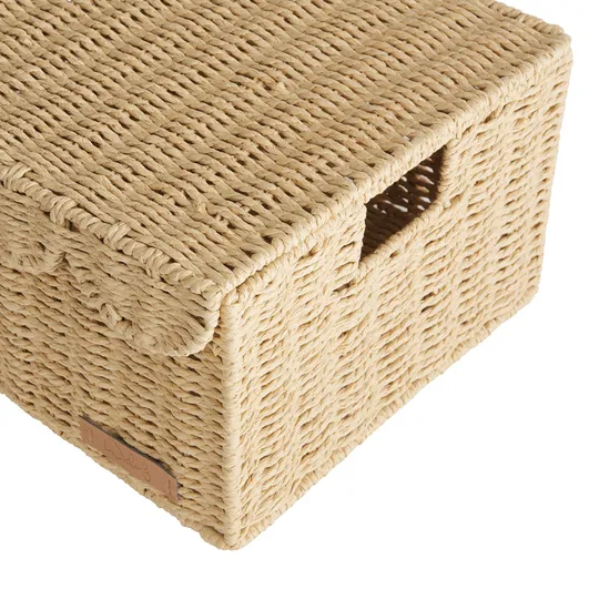 Witlof for Kids Mandje met Deksel – Geweven