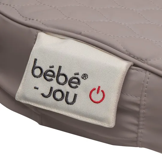 Bebe-Jou Verwarmd Waskussen - Quilted Waves - Chalk Brown