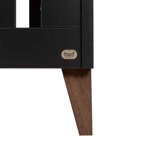 TWF Ledikant 70 x 140 Modena Walnoot