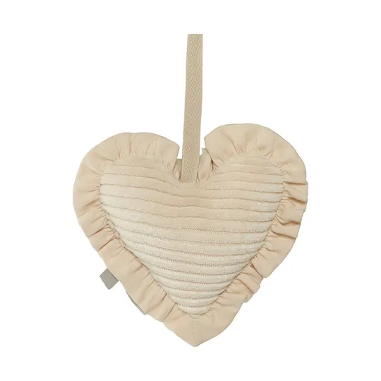 Witlof For Kids Velvet Rib Knuffeldoekje Hart