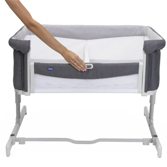 Chicco Next2Me Twins Co-sleeper - Magnet Grey