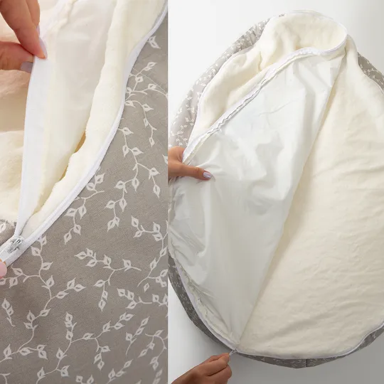 Babyjem Seat Bloem Grijs