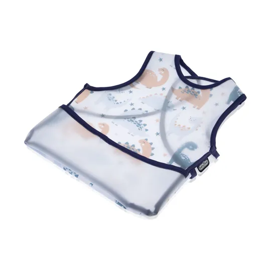 Babyjem Vlekbestendig Hemd - Donkerblauwe Dinosaurus