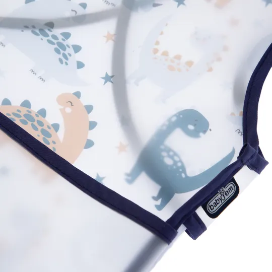 Babyjem Vlekbestendig Hemd - Donkerblauwe Dinosaurus