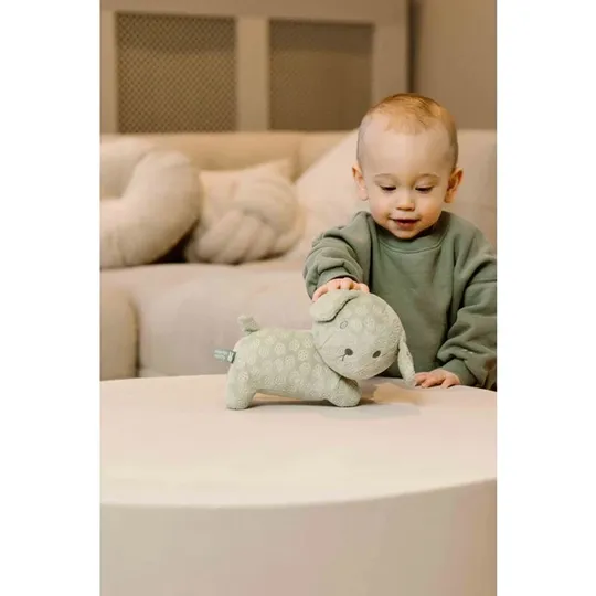 Nijntje Snuffie Knuffel - Green Flower - 25 cm