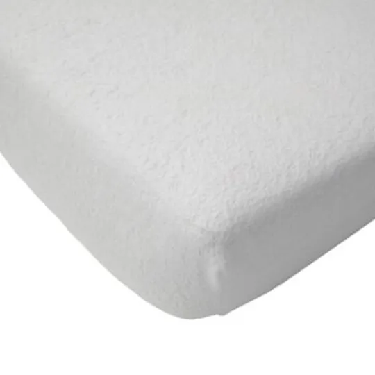 Jollein Badstof Hoeslaken Waterdicht - 60 x 120 cm - Wit