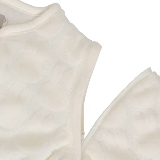 Jollein Miffy Jacquard Slaapzak Winter Met Afritsbare Mouw Rond - 60 cm - Ivory