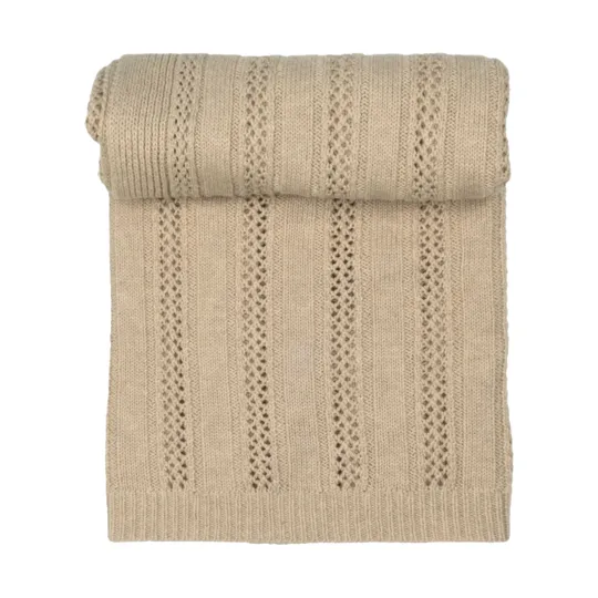 Lodger Dreamer Deken - 80 x 100 cm - Pointelle Merino