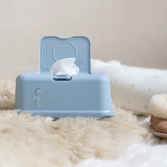 Funkybox Vintage Blue - Seahorse
