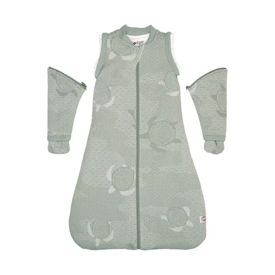 Lodger Slaapzak Hopper Met Afritsbare Mouwen - Maat 50/62 - Silk