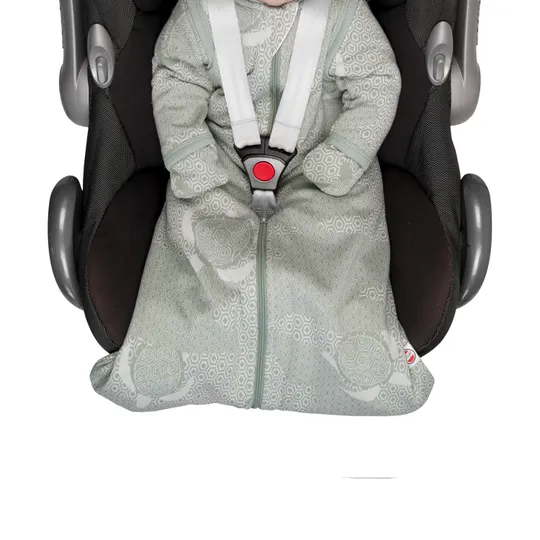 Lodger Slaapzak Hopper Met Afritsbare Mouwen - Maat 50/62 - Silk