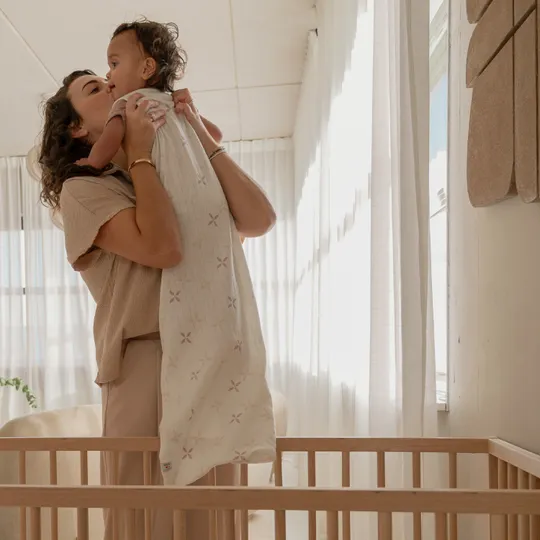 Lodger Slaapzak Hopper Zomer Sleeveless Solid Matcha Rose