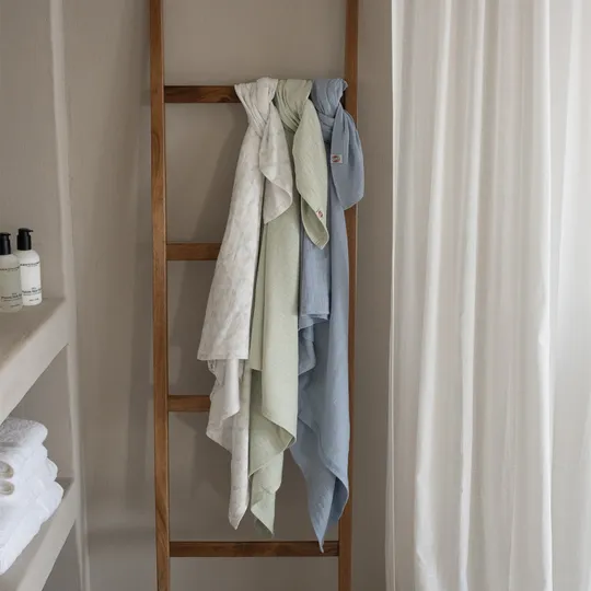 Lodger Swaddler Solid Matcha 2-Pack 110x110