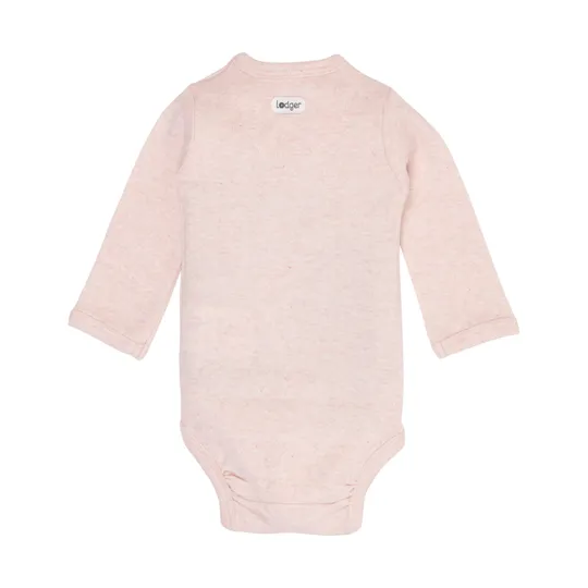 Lodger Romper Lange Mouw - Melange Tan