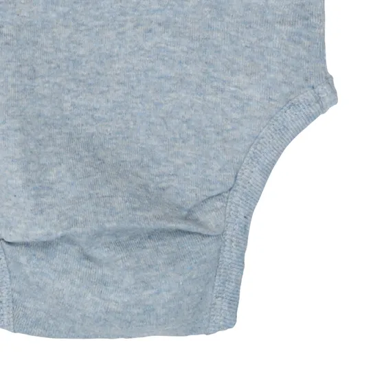 Lodger Romper Lange Mouw - Melange Blue Fogg