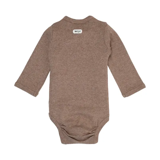 Lodger Melange Romper Lange Mouw - Buffalo