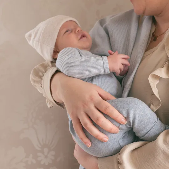 Lodger Ciumbelle Swaddler - 70 x 70 cm - Blue Fogg