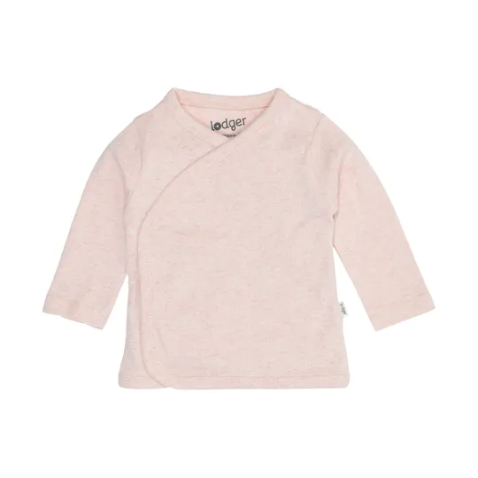 Lodger Melange Overslag Shirt - Tan