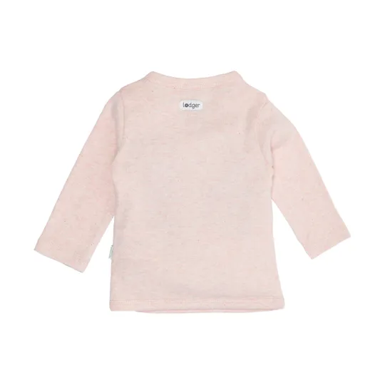 Lodger Melange Overslag Shirt - Tan