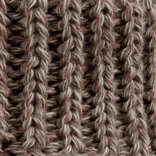 Lodger Slofjes Gebreid Met Kabel - 0-6 mnd