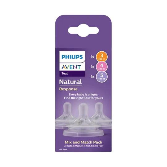Philips Avent Natural Response Speen – Mix & Match – 3 stuks