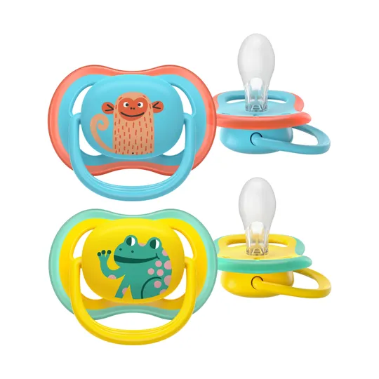 Philips Avent Ultra Air Fopspeen - 18+ Mnd - 2 Stuks - Plant-based