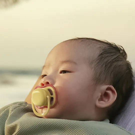 Philips Avent Ultra Air Fopspeen - 0-6 Mnd - 3 Stuks - Plant-based