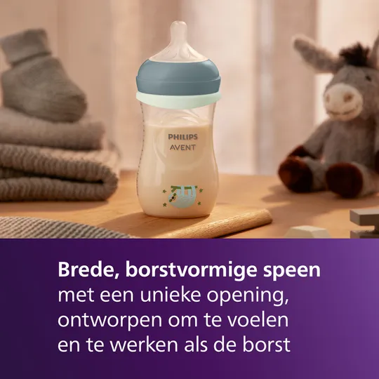 Philips Avent Babyfles Natural Response Glow in the Dark 260 ml